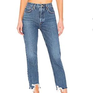 EUC Riley High Rise Straight Crop in Veto AGOLDE size 31